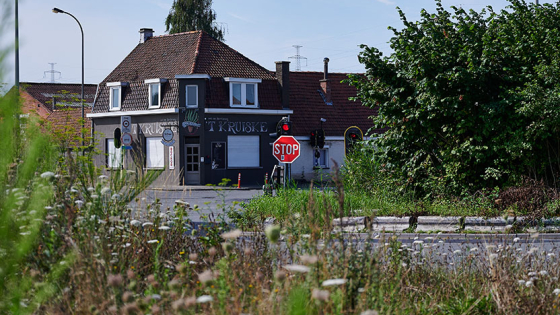 Kruispunt Belgiek vanuit Breestraat